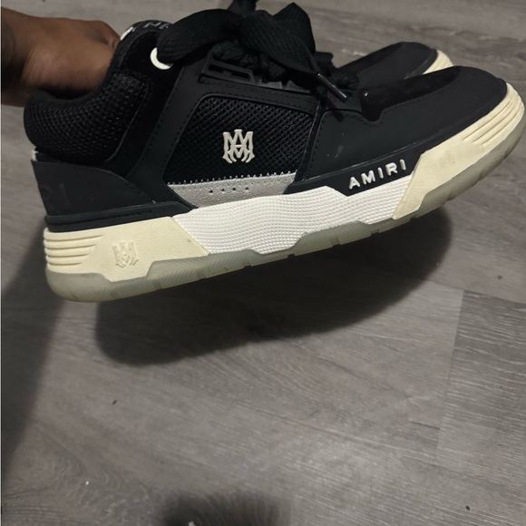 AMIRI Black and White Men's Sneakers